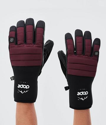 Dope Ace Handschuhe Damen Bordeaux | CH1148UT