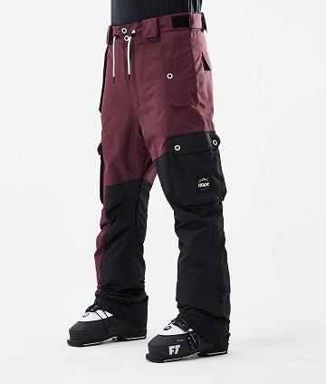 Dope Adept 2021 Ski Hosen Herren Bordeaux Schwarz | CH2470SO