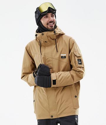 Dope Adept Skijacken Herren Gold | CH2209WY