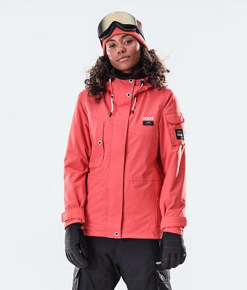 Dope Adept W 2020 Skijacken Damen Rot | CH1507WY