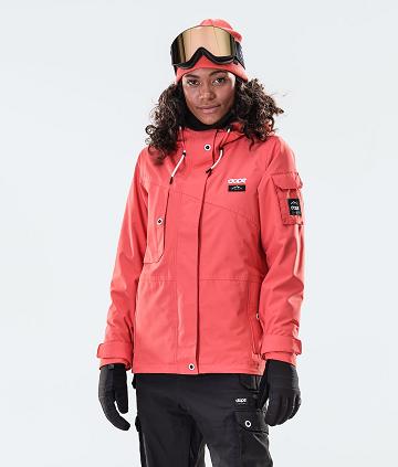 Dope Adept W 2020 Snowboardjacken Damen Koralle | CH1676GL