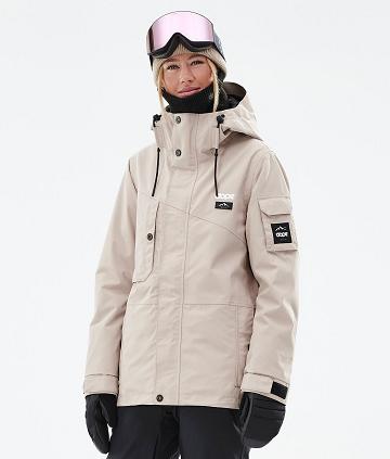 Dope Adept W Snowboardjacken Damen Braun | CH1691RW