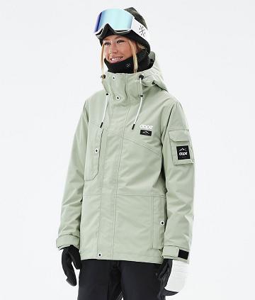 Dope Adept W Snowboardjacken Damen Grün | CH1684VD