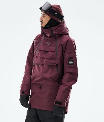 Dope Akin 2021 Snowboardjacken Herren Bordeaux | CH2325QZ