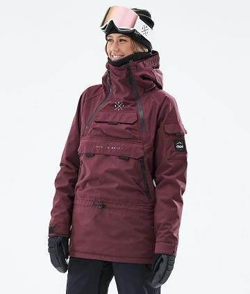 Dope Akin W 2019 Snowboardjacken Damen Bordeaux | CH1660NB