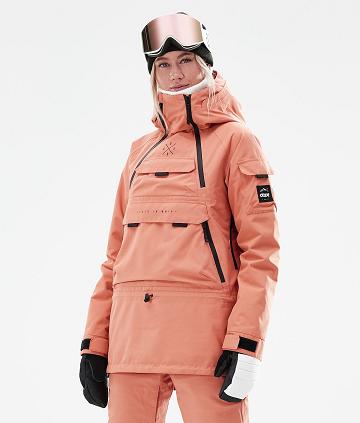 Dope Akin W 2021 Skijacken Damen Orange | CH1487IS