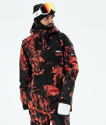 Dope Annok 2021 Paint Snowboardjacken Herren Orange | CH2311GL