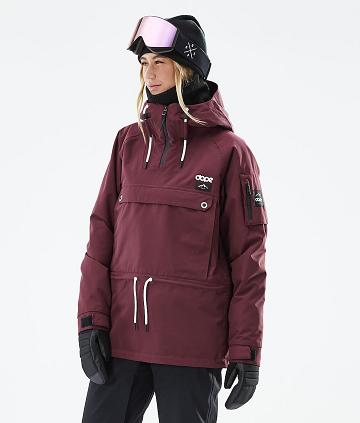 Dope Annok W 2021 Skijacken Damen Bordeaux | CH1468GL