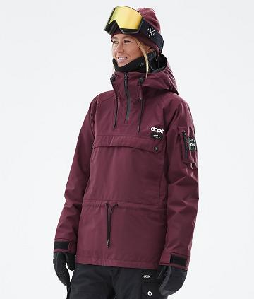 Dope Annok W Don Skijacken Damen Bordeaux | CH1466DN