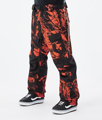 Dope Antek Paint Snowboardhosen Herren Orange | CH2519GL