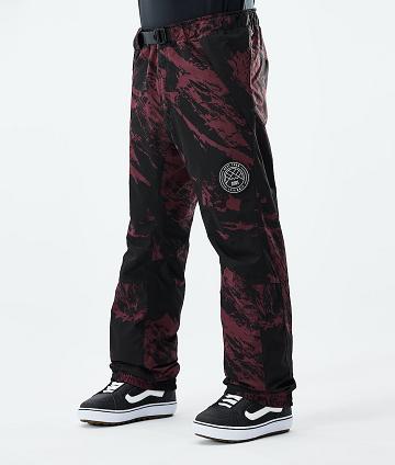 Dope Blizzard 2021 Paint Snowboardhosen Herren Bordeaux | CH2502YU