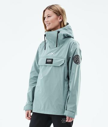 Dope Blizzard Light W Outdoor-jacken Damen Grün | CH1350QZ