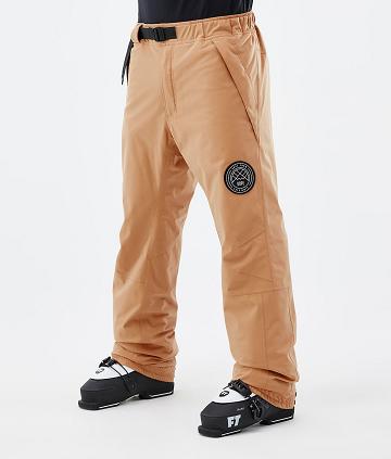 Dope Blizzard Ski Hosen Herren Khaki Gelb | CH2454WY