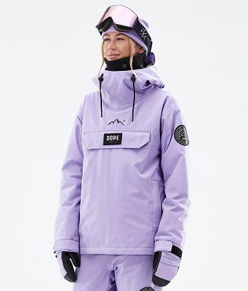 Dope Blizzard W Faded Snowboardjacken Damen Lila | CH1609MA