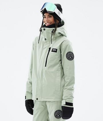 Dope Blizzard W Full Zip Skijacken Damen Grün | CH1437PQ