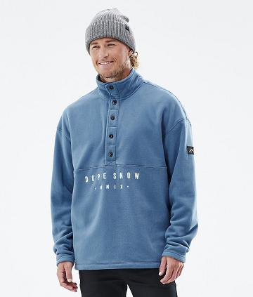 Dope Comfy Fleece Herren Blau Grau | CH2042JJ