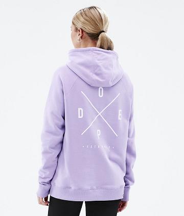 Dope Common W 2X-Up Hoodie Damen Lila | CH1241CE