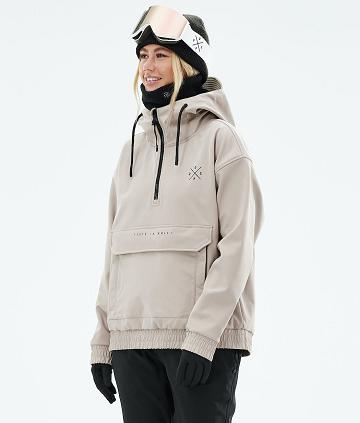 Dope Cyclone W 2021 Snowboardjacken Damen Braun | CH1587RW