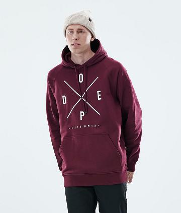 Dope Daily 2X-UP Hoodie Herren Bordeaux | CH2059IS