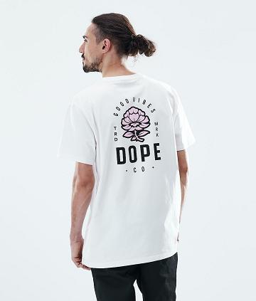 Dope Daily Rose T-shirts Herren Weiß | CH2085IS