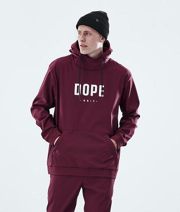 Dope Flight Hoodie Herren Bordeaux | CH2049BC