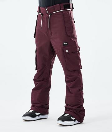 Dope Iconic 2021 Snowboardhosen Herren Bordeaux | CH2482MA