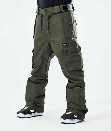 Dope Iconic 2021 Snowboardhosen Herren Olivgrün Grün | CH2484BC