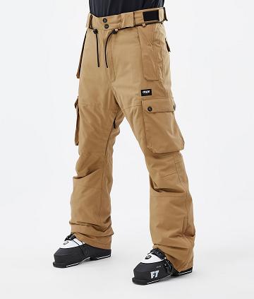 Dope Iconic Ski Hosen Herren Gold | CH2438KI