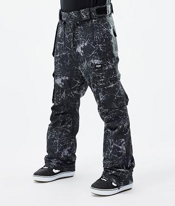 Dope Iconic Snowboardhosen Herren Weiß Schwarz | CH2495DN