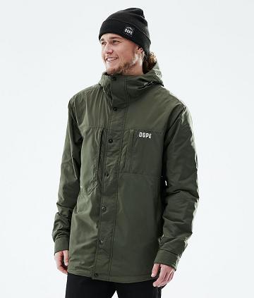 Dope Insulated Outdoor-jacken Herren Olivgrün Grün | CH2368PQ