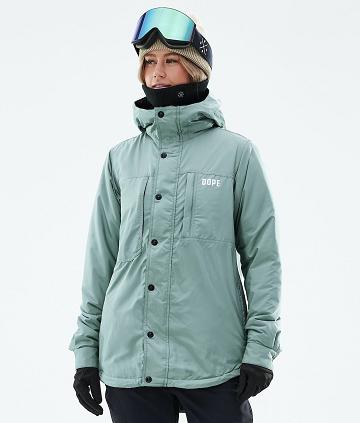 Dope Insulated W Snowboardjacken Damen Grün | CH1583MA