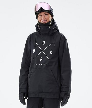 Dope Migoo W 2X-Up Snowboardjacken Damen Schwarz | CH1571FM