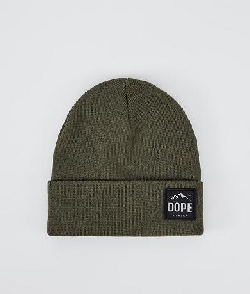 Dope Paradise Mütze Damen Olivgrün Grün | CH1043YU