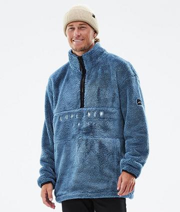 Dope Pile Fleece Herren Blau Grau | CH2020XF