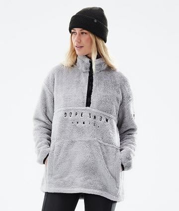 Dope Pile W 2021 Fleece Damen Silber | CH1189CE