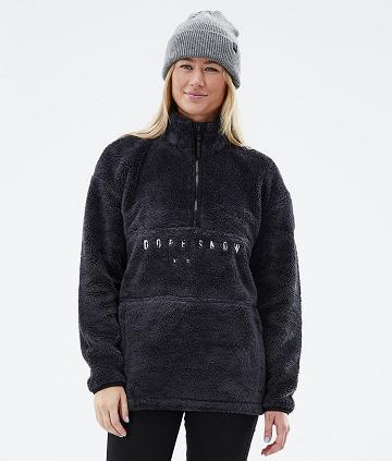 Dope Pile W Fleece Damen Schwarz | CH1193MA