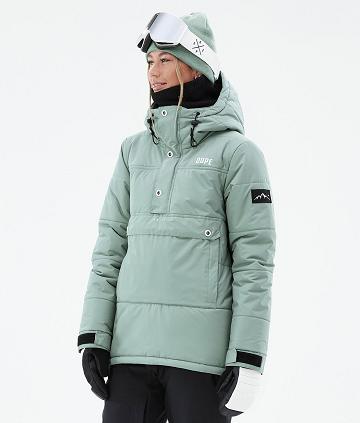 Dope Puffer W Skijacken Damen Grün | CH1397CE