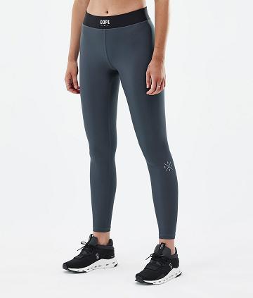 Dope Razor Leggings Damen Navy | CH1254OR