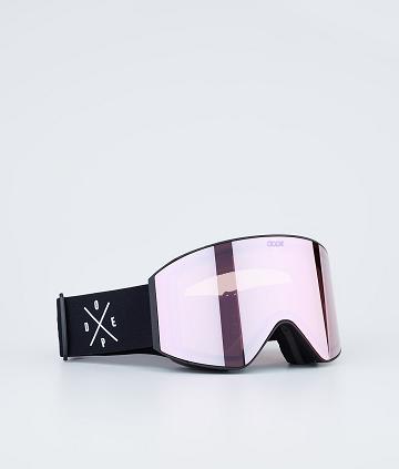 Dope Sight Brille Herren Schwarz Schwarz Rosa | CH1953YU