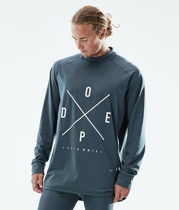 Dope Snuggle 2X-Up Funktionsshirt Herren Blau | CH2013FM