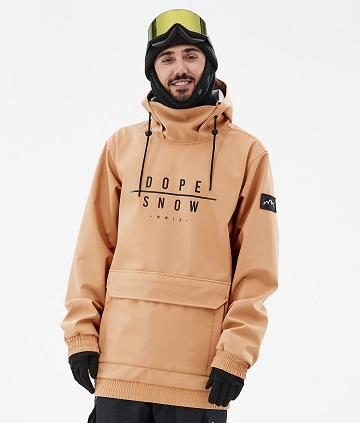 Dope Wylie DS Snowboardjacken Herren Khaki Gelb | CH2249HK