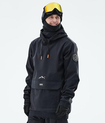 Dope Wylie Patch Snowboardjacken Herren Schwarz | CH2239YU