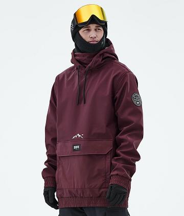 Dope Wylie Patch Snowboardjacken Herren Bordeaux | CH2240UT