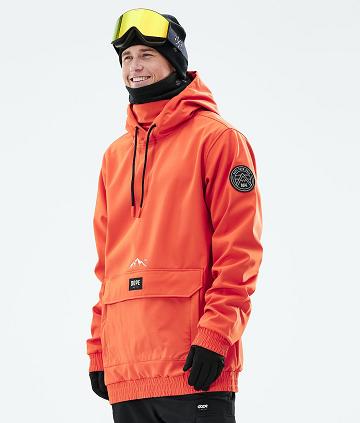 Dope Wylie Patch Snowboardjacken Herren Orange | CH2243PQ