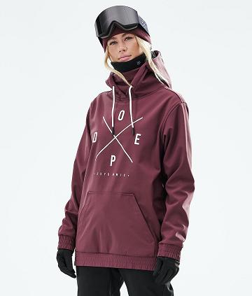 Dope Yeti 2021 2X-Up Skijacken Damen Bordeaux | CH1377WY