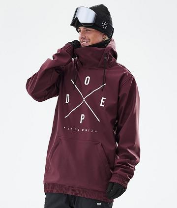 Dope Yeti 2X-Up Snowboardjacken Herren Bordeaux | CH2223HK