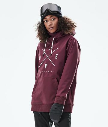 Dope Yeti W 10k Snowboardjacken Damen Bordeaux | CH1546GL