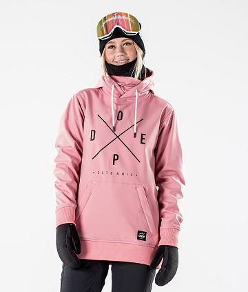 Dope Yeti W 10k Snowboardjacken Damen Rosa | CH1548JJ