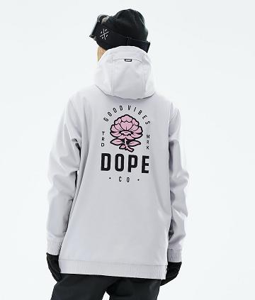 Dope Yeti W 2021 Rose Snowboardjacken Damen Silber | CH1536TV