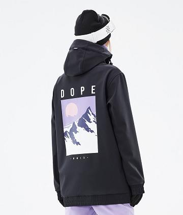 Dope Yeti W Peak Skijacken Damen Schwarz | CH1360AP